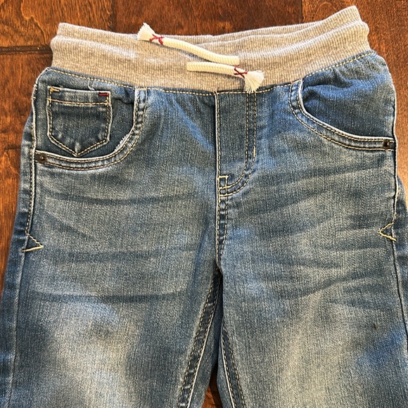 Cat & Jack Toddler Boys Pull On Jeans with Elastic Waist NWOT - Picture 3 of 6